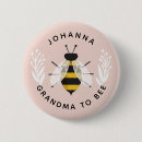 Recherche de abeilles badges Grand-mère