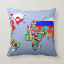Zoek naar wereldkaarten kussens Amerika