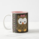 Recherche de hibou de fille tasses Rose
