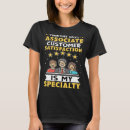 Recherche de satisfaction du client tshirts Associates