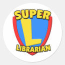 Recherche de bibliothécaire autocollants Éducation