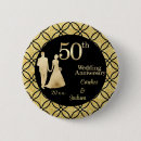Zoek naar gouden jubileum buttons 50ste trouwdag