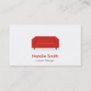 Zoek naar rood visitekaartjes Interieurontwerper