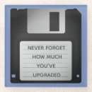 Zoek naar diskette onderzetters Retro