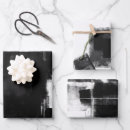 Recherche de russe papier cadeau Noir et blanc