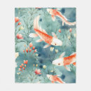 Recherche de poissons de koi Aquarelle
