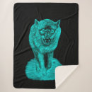 Recherche de de loups couvertures plaids Faune