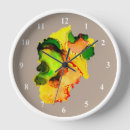 Recherche de vert jaune horloges Simple