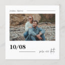 Recherche de elopement save the dates Minimaliste