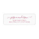 Zoek naar elegante etiketten Script