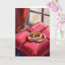 Recherche de anneaux mariage cartes Aquarelle