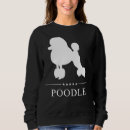 Recherche de caniche blanc vêtements Silhouette