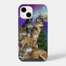 Recherche de loup et lune iphone coques Faune