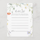 Recherche de fleur sauvage jaune cartes postales Bride