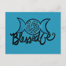 Recherche de pentagramme cartes postales Wicca