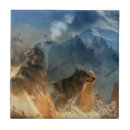 Recherche de loups carreaux Montagnes