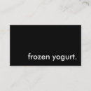 Recherche de congelé cartes visite Crème glglace