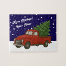 Recherche de voiture rouge puzzles Vieux