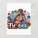 Recherche de fille hippie cartes postales Fleurs