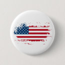 Zoek naar amerikaanse vlag buttons Rood wit blauw
