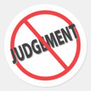Recherche de ne jugez pas autocollants Jugement