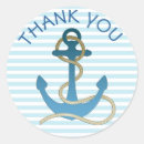 Recherche de ancres nautiques autocollants Bleu