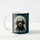 Recherche de peinture de chien tasses Caniche