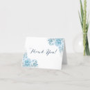 Recherche de floral botanique mariage remerciements cartes Bleu