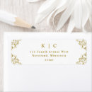 Recherche de wedding elegant étiquettes adresse retour Vintage