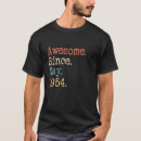 Recherche de anniversaire 1954 tshirts Génial