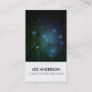 Recherche de circuit électronique cartes visite Technologie