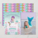 Recherche de la petite sirène invitations Sous la mer