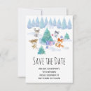 Recherche de scène de neige invitations Sapin