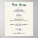 Recherche de affiche mariage menus Barre