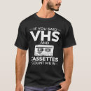 Recherche de cassette audio tshirts Joueur