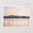Recherche de lac rose cartes postales Coucher de soleil