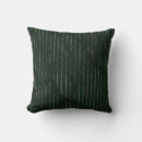 Recherche de vert foncé décoration coussins Rayures