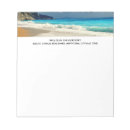 Recherche de beach blocsnotes Plage tropicale