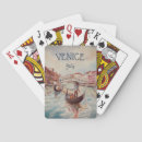 Recherche de souvenir voyage jeux de cartes Vintage