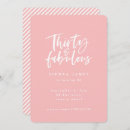 Zoek naar dertig uitnodigingen Dertig en fantastisch