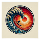 Recherche de surf vintage art Océan