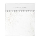 Recherche de luxe blocsnotes Blanc