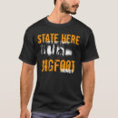 Recherche de bigfoot hommes tshirts Recherche de bigfoot