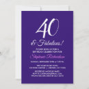 Recherche de elegant 40ans anniversaire invitations 40 et fabuleux