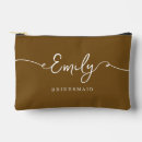 Recherche de soirée cosmétiques pochettes Bridesmaid