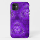 Recherche de pourpre conceptions iphone coques Bleu