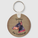 Recherche de pinscher dobermann porteclés Animal