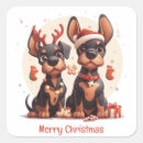 Recherche de dobermann rouge autocollants Pour tous