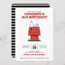 Zoek naar snoopy invitations Aangepaste snoopy party