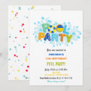 Recherche de natation anniversaire invitations Nage